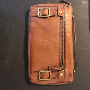 Fossil leather wallet